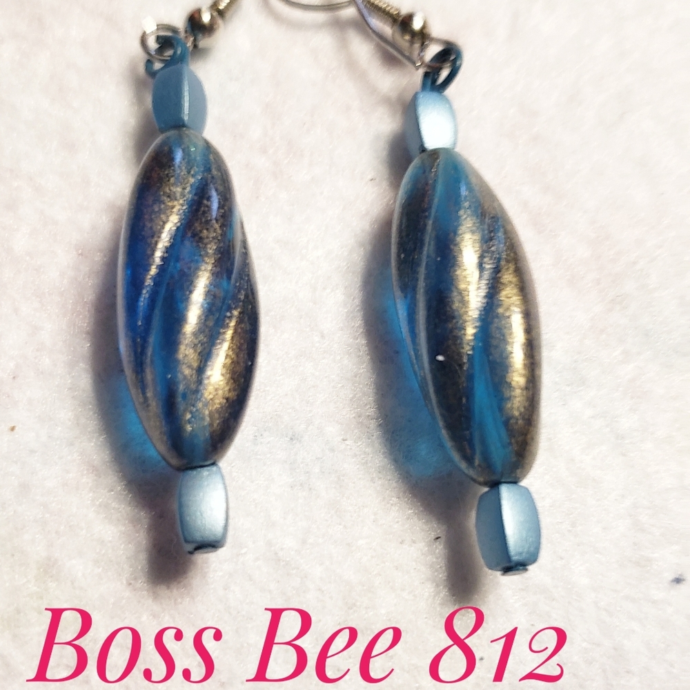 Boss Bee 812 Earrings - handmade